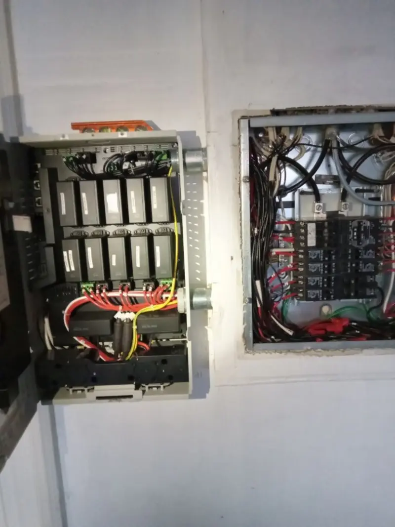 Electrical panel upgrade completed for Ring Doorbell Installation in Mobile